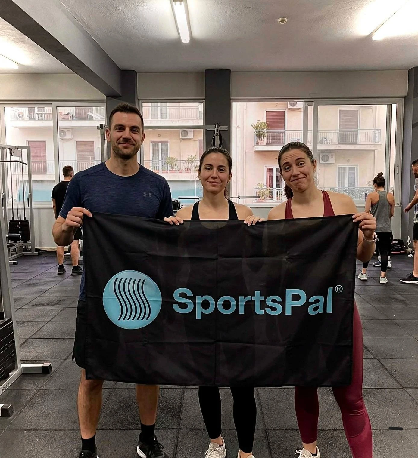 SportsPal users at an outdoor activity